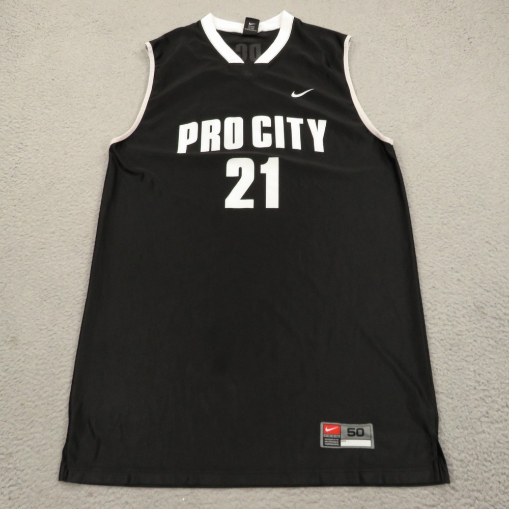 Nike Pro City Jersey 50 Kenner Summer League Player Issued Lonnie Harrell 21 DC